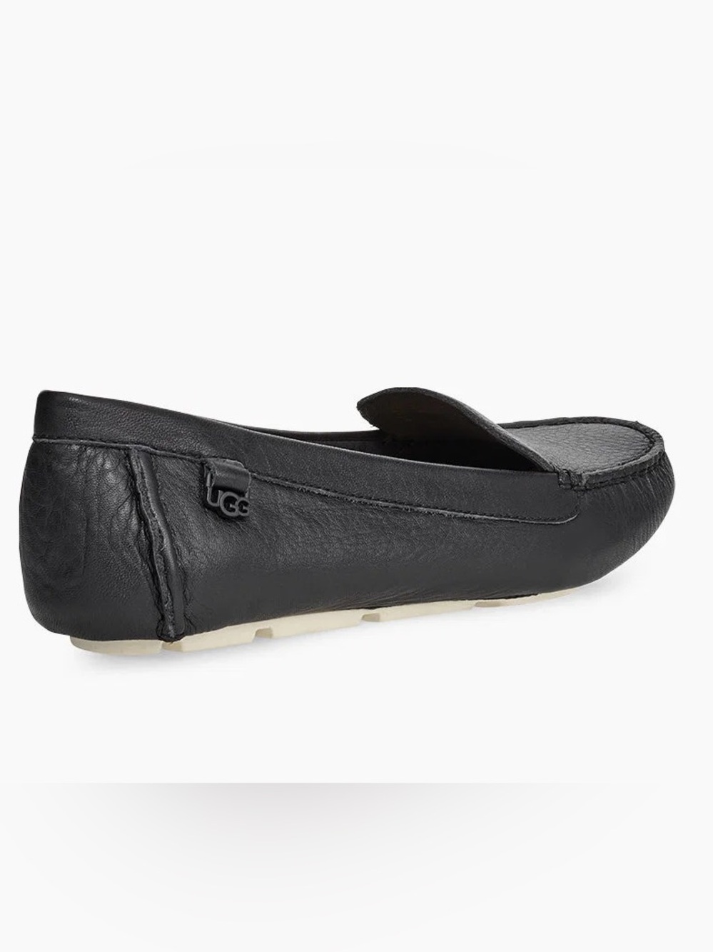 New NIB UGG black Leather Loafers Women's Size: 8 - Picture 3 of 11